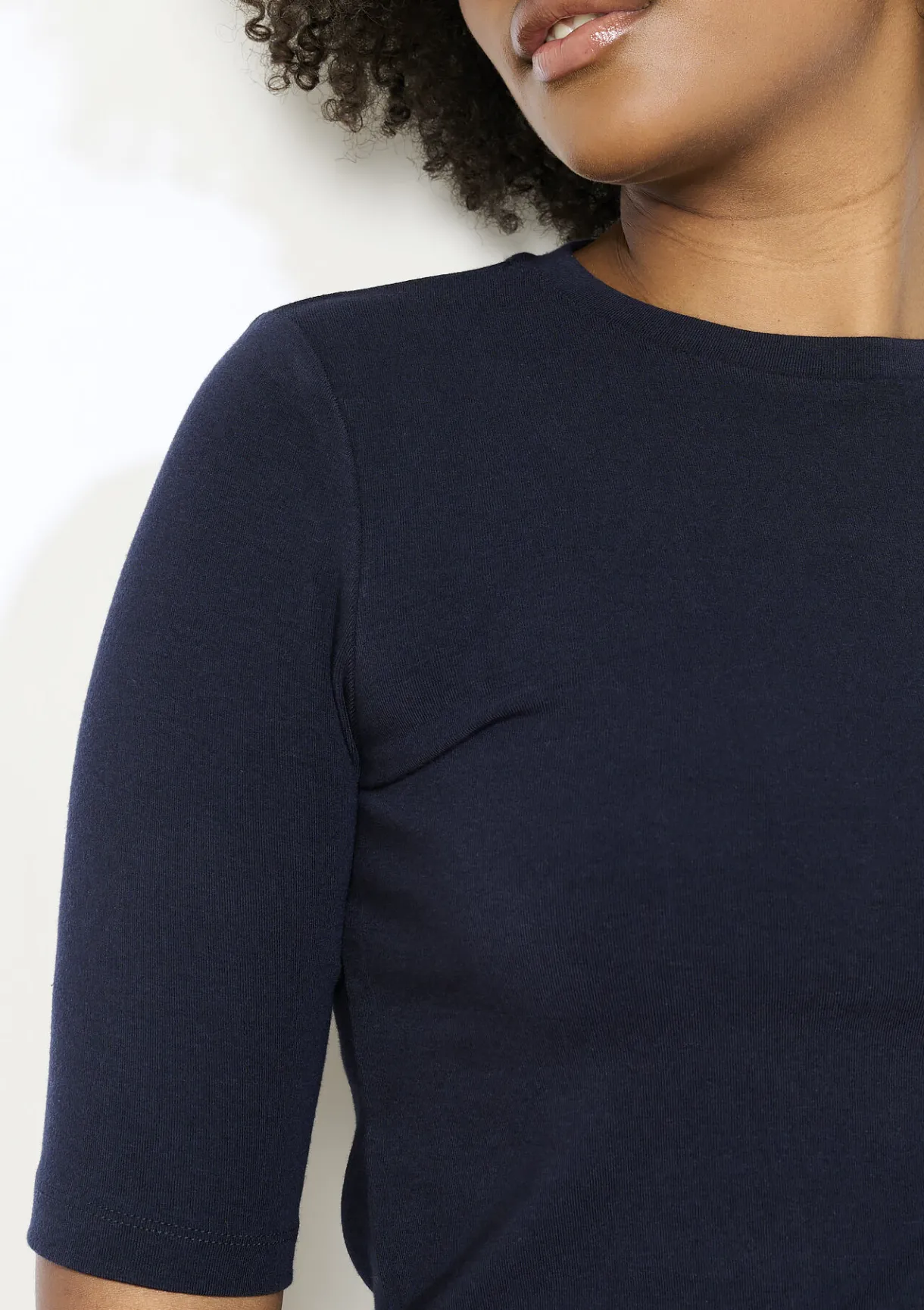 LolaLiza Aansluitend geribbeld t-shirt- Tops En T-Shirts