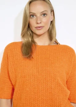 LolaLiza Ajourtrui met korte mouwen- Truien En Cardigans