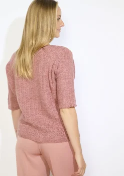 LolaLiza Ajourtrui met korte mouwen- Truien En Cardigans