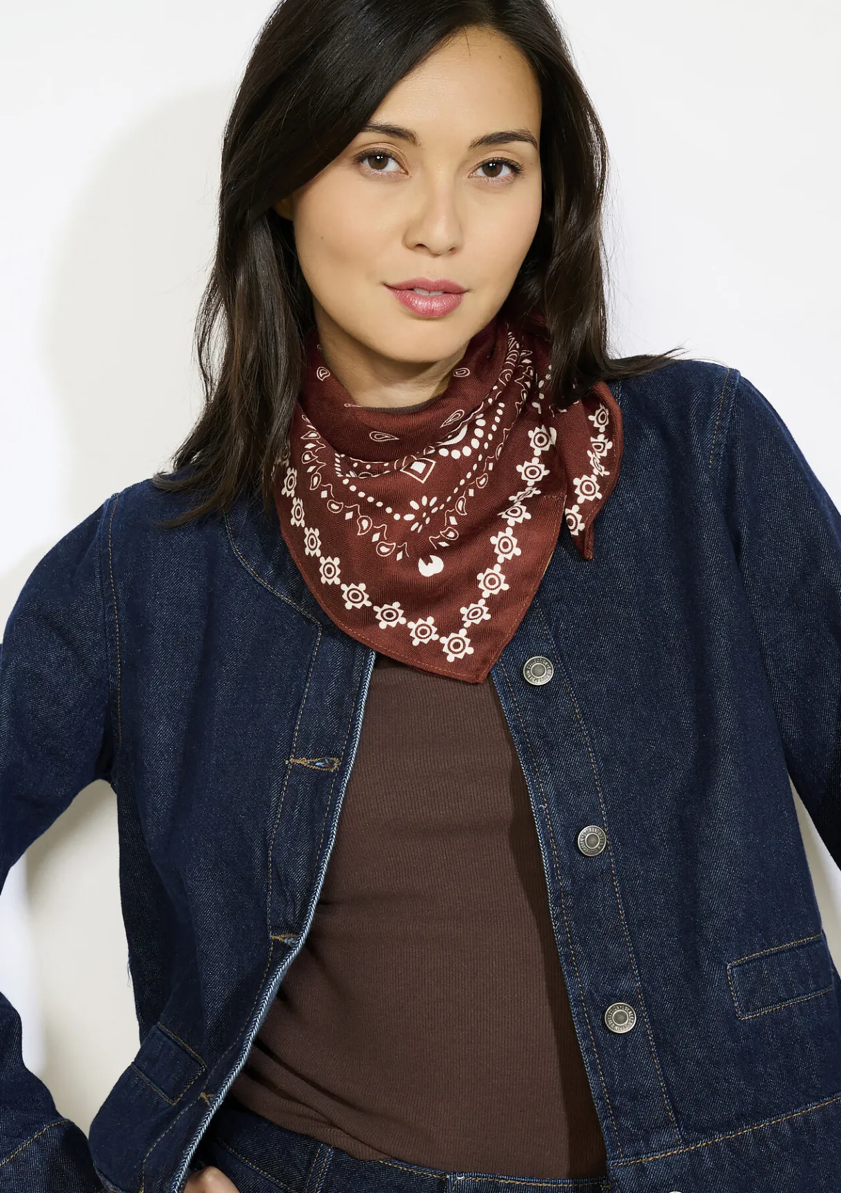 LolaLiza Bandana met paisleyprint- Accessoires