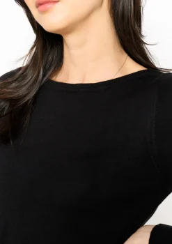 LolaLiza Basic trui met boothals- Truien En Cardigans