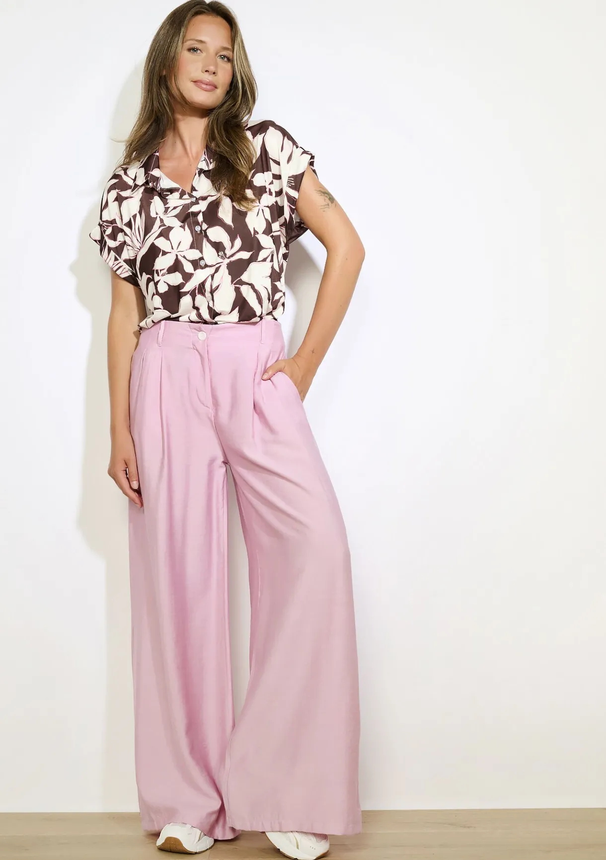 LolaLiza Blouse met bloemenprint- Blouses En Hemden