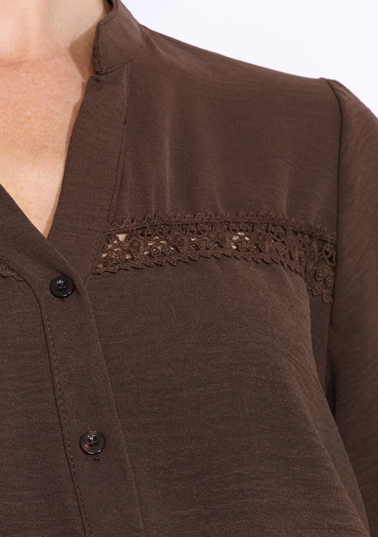 LolaLiza Blouse met haakdetails- Blouses En Hemden