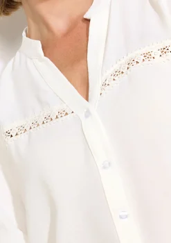 LolaLiza Blouse met haakdetails- Blouses En Hemden