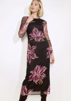 LolaLiza Bodyconjurk met bloemenprint- Jurken