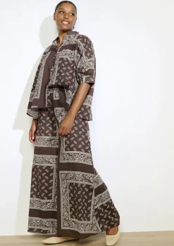 LolaLiza Bohemian broek met print- Co-Ord Sets|Broeken