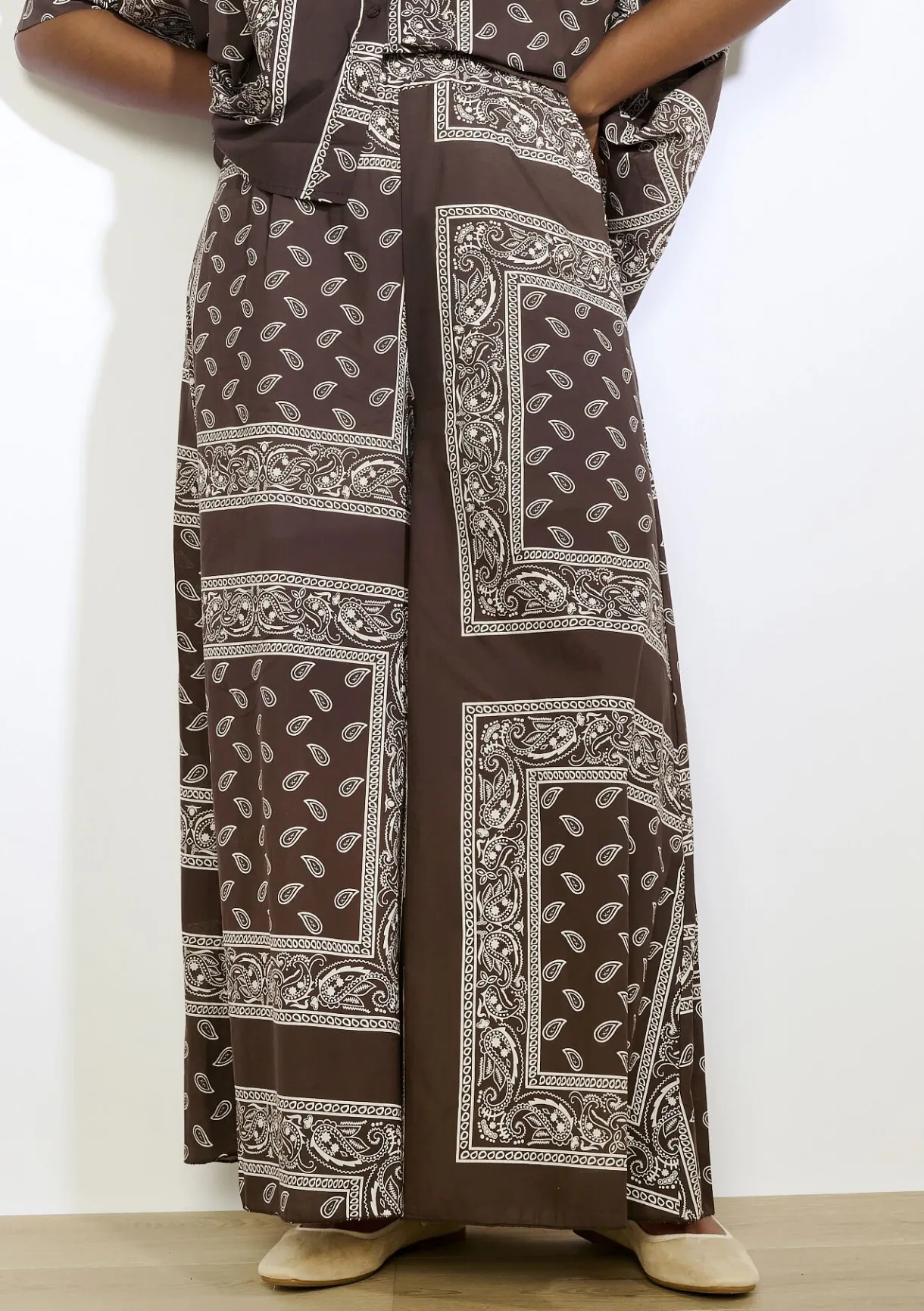 LolaLiza Bohemian broek met print- Co-Ord Sets|Broeken