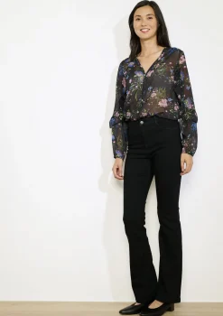 LolaLiza Bootcut jeans hoge taille- Jeans