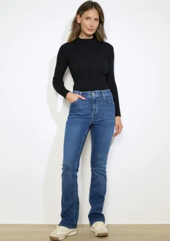 LolaLiza Bootcut jeans hoge taille- Jeans