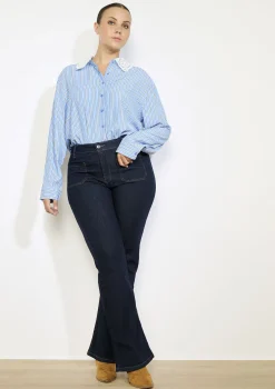 LolaLiza Bootcut jeans met elegante snit- Jeans