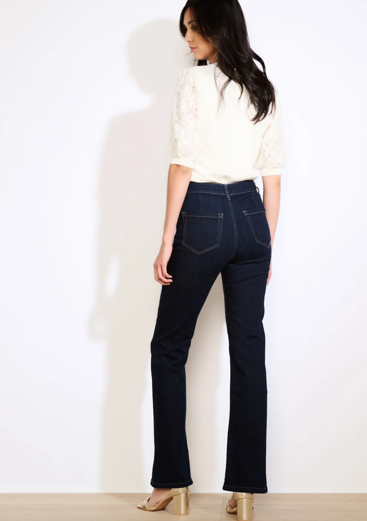 LolaLiza Bootcut jeans met elegante snit- Jeans