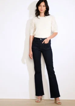 LolaLiza Bootcut jeans met elegante snit- Jeans