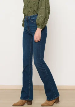 LolaLiza Bootcut jeans met hoge taille- Jeans