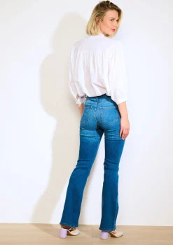 LolaLiza Bootcut jeans met hoge taille- Jeans