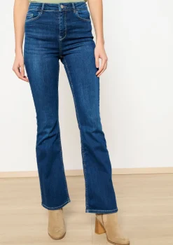 LolaLiza Bootcut jeans met hoge taille- Jeans