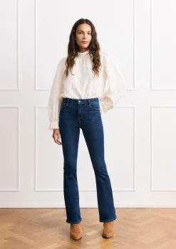 LolaLiza Bootcut jeans met hoge taille- Jeans