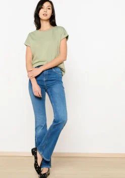 LolaLiza Bootcut jeans met hoge taille- Jeans