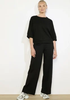 LolaLiza Boxy sweatshirt met korte mouwen- Sweats