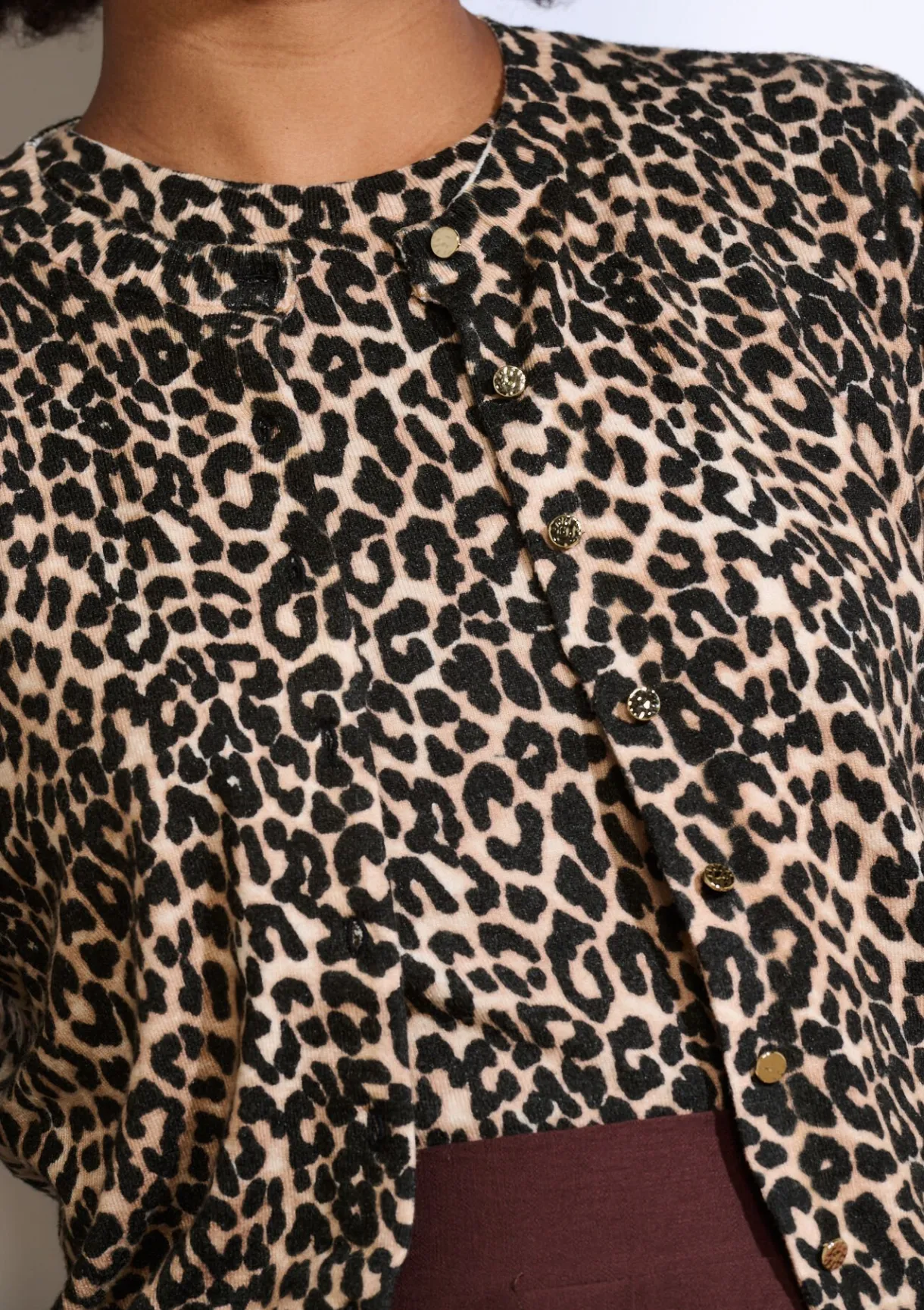 LolaLiza Cardigan met luipaardmotief- Truien En Cardigans