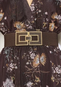 LolaLiza Ceintuur met geometrische gesp- Accessoires