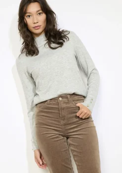 LolaLiza Coltrui met gouden knopen- Truien En Cardigans