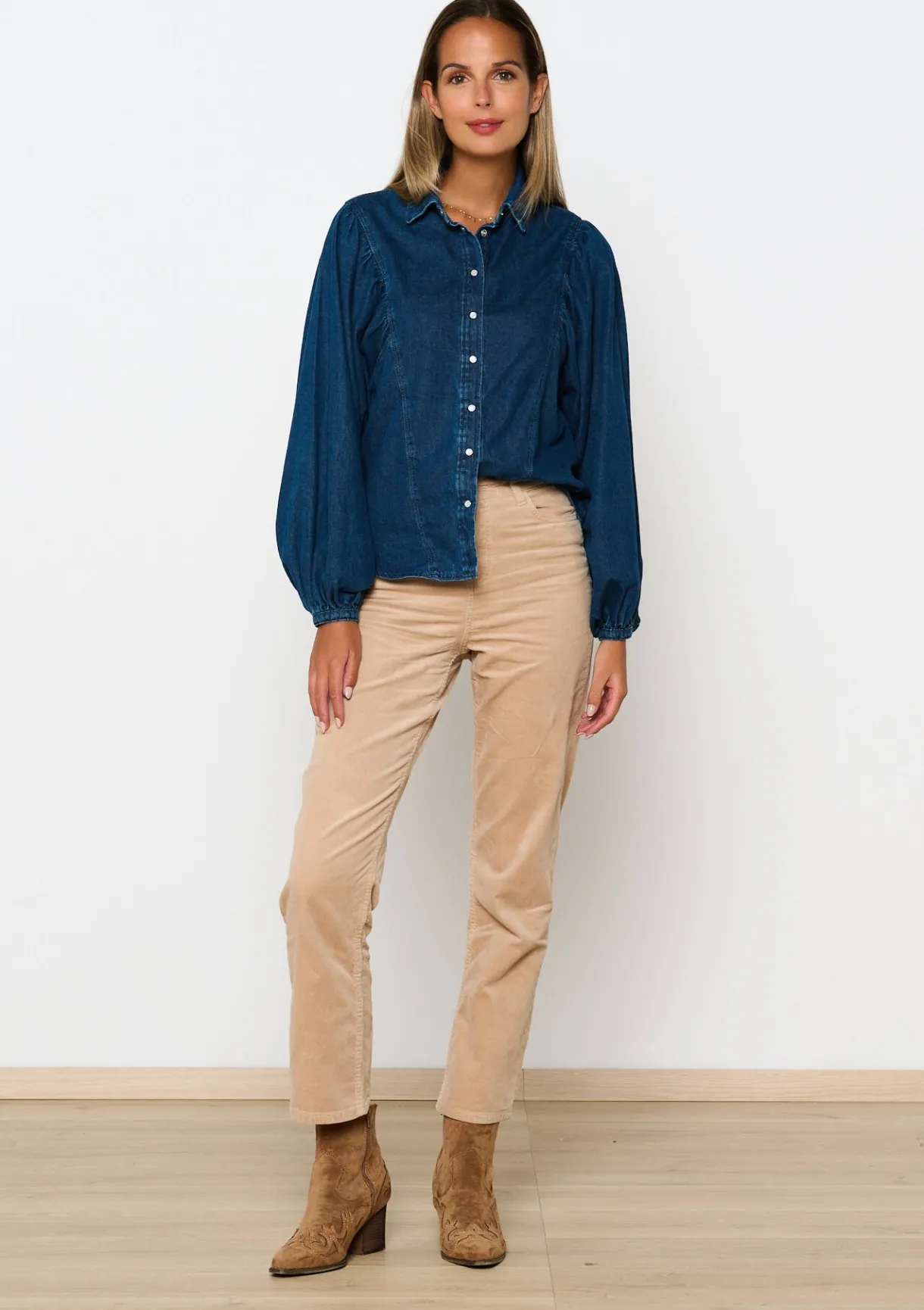 LolaLiza Corduroy broek- Broeken