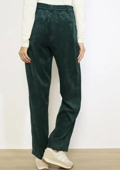 LolaLiza Corduroy broek met elastiek- Co-Ord Sets|Broeken