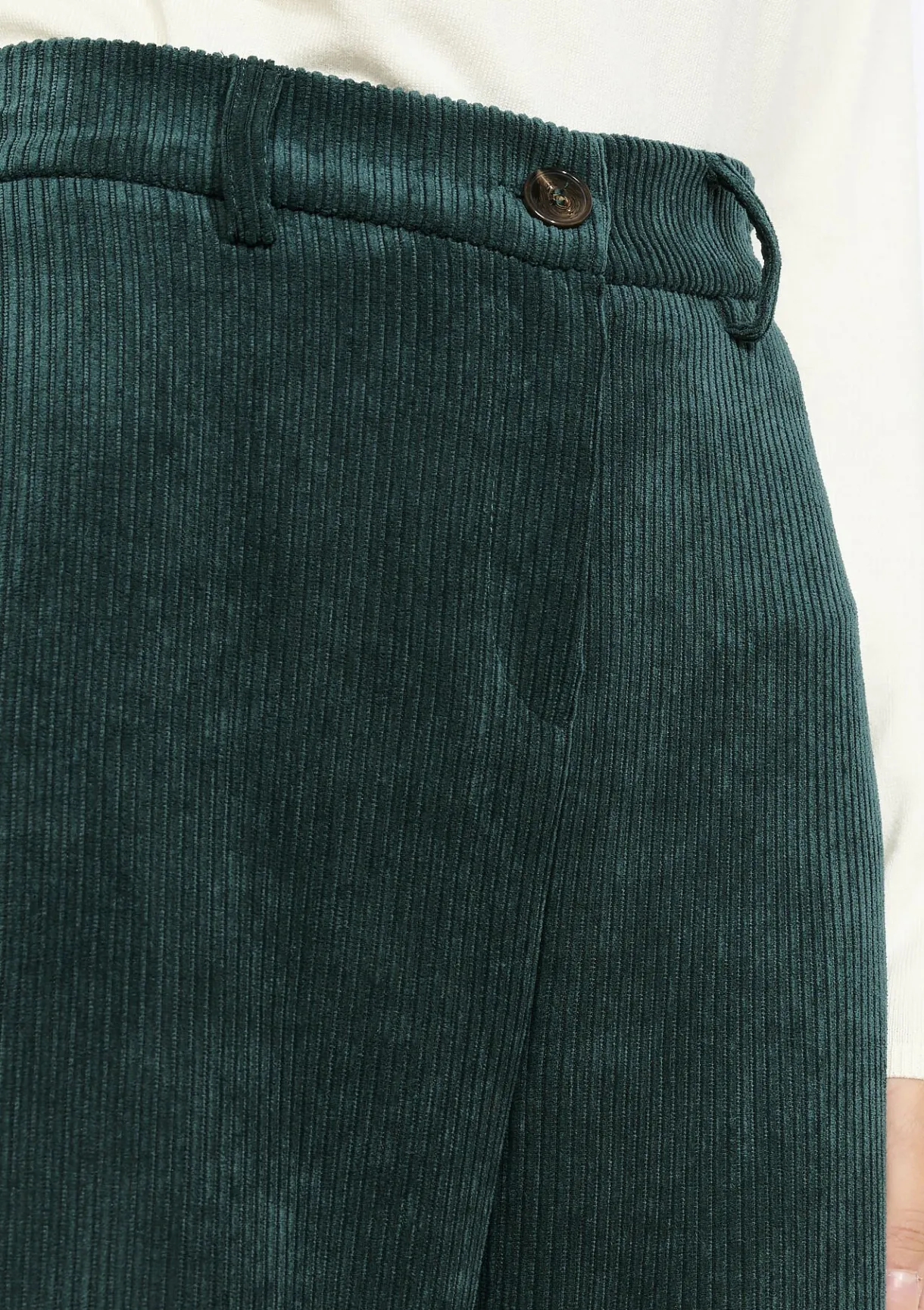 LolaLiza Corduroy broek met elastiek- Co-Ord Sets|Broeken