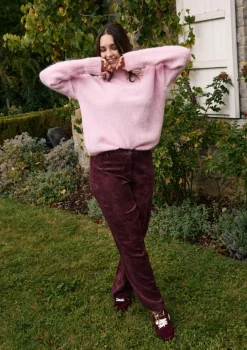 LolaLiza Corduroy broek met elastiek- Co-Ord Sets|Broeken