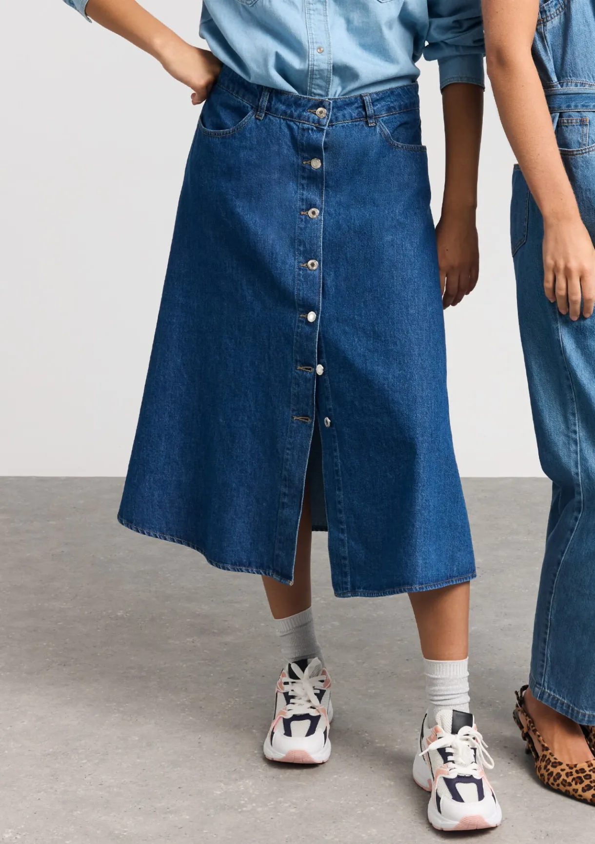 LolaLiza Denim midirok- Rokken