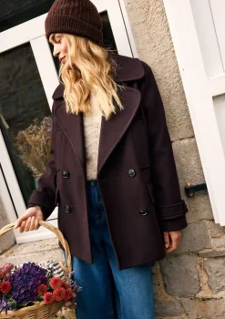 LolaLiza Double-breasted mantel- Mantels En Jassen