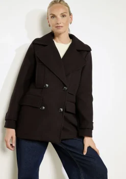 LolaLiza Double-breasted mantel- Mantels En Jassen