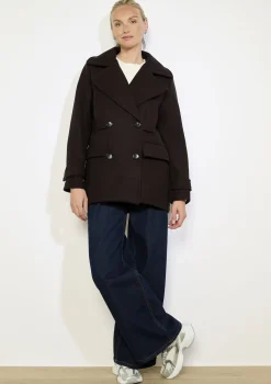 LolaLiza Double-breasted mantel- Mantels En Jassen