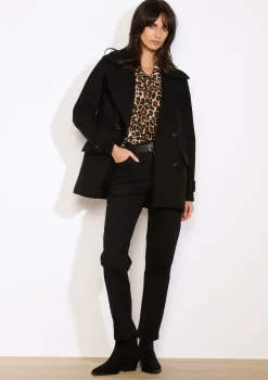 LolaLiza Double-breasted mantel- Mantels En Jassen