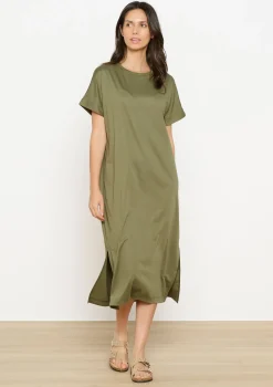 LolaLiza Effen midi-jurk- Jurken