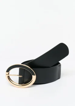 LolaLiza Elastische riem met grote gesp- Accessoires