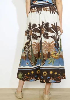 LolaLiza Elegante rok met print- Rokken|Co-Ord Sets