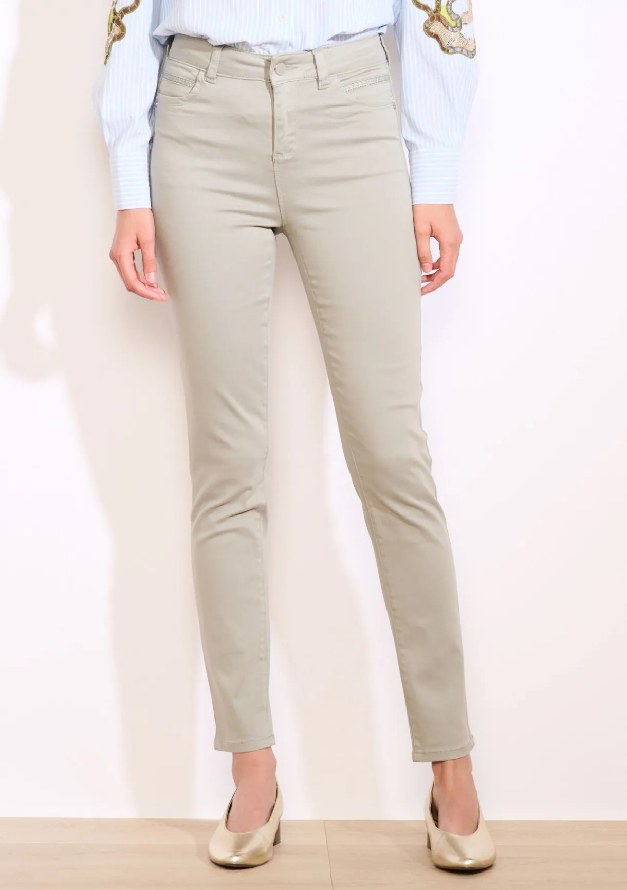LolaLiza Elegante skinny broek- Broeken