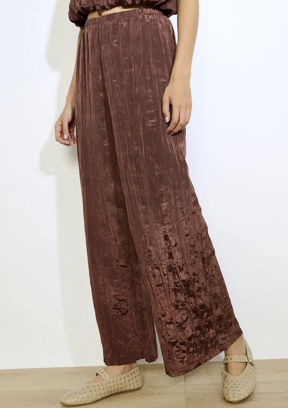 LolaLiza Elegante vloeiende broek- Co-Ord Sets|Broeken