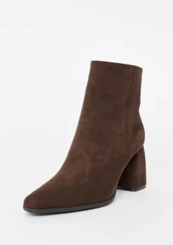 LolaLiza Enkellaarsjes in suèdelook- Schoenen