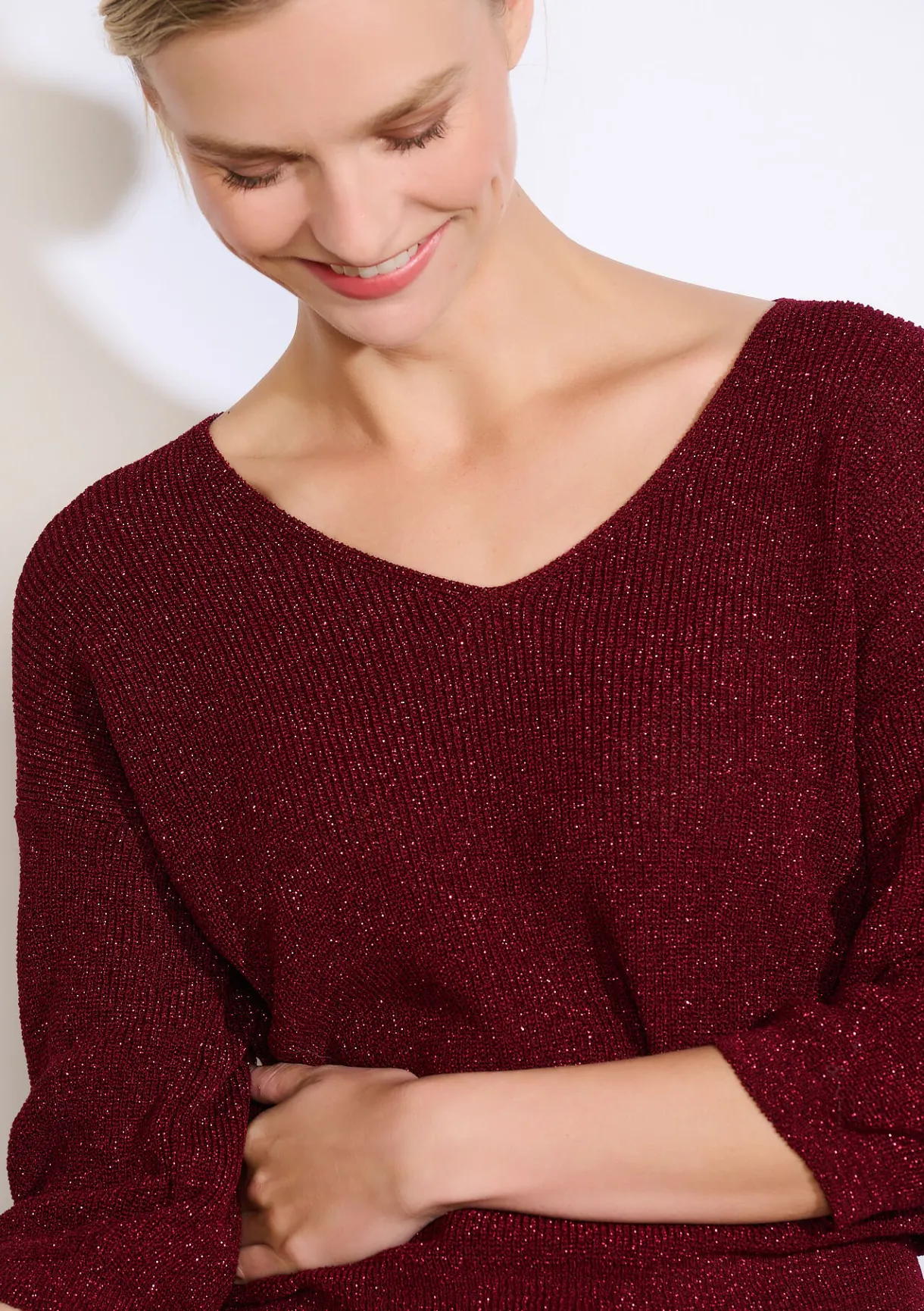 LolaLiza Fijne glittertrui- Truien En Cardigans