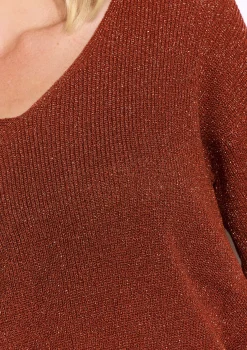 LolaLiza Fijne glittertrui- Truien En Cardigans