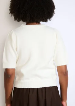 LolaLiza Fijngebreide trui met borduursel- Truien En Cardigans