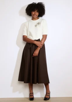 LolaLiza Fijngebreide trui met borduursel- Truien En Cardigans