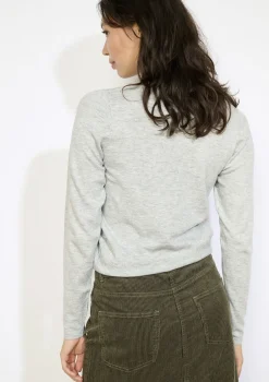 LolaLiza Fijngebreide trui met knopen- Truien En Cardigans