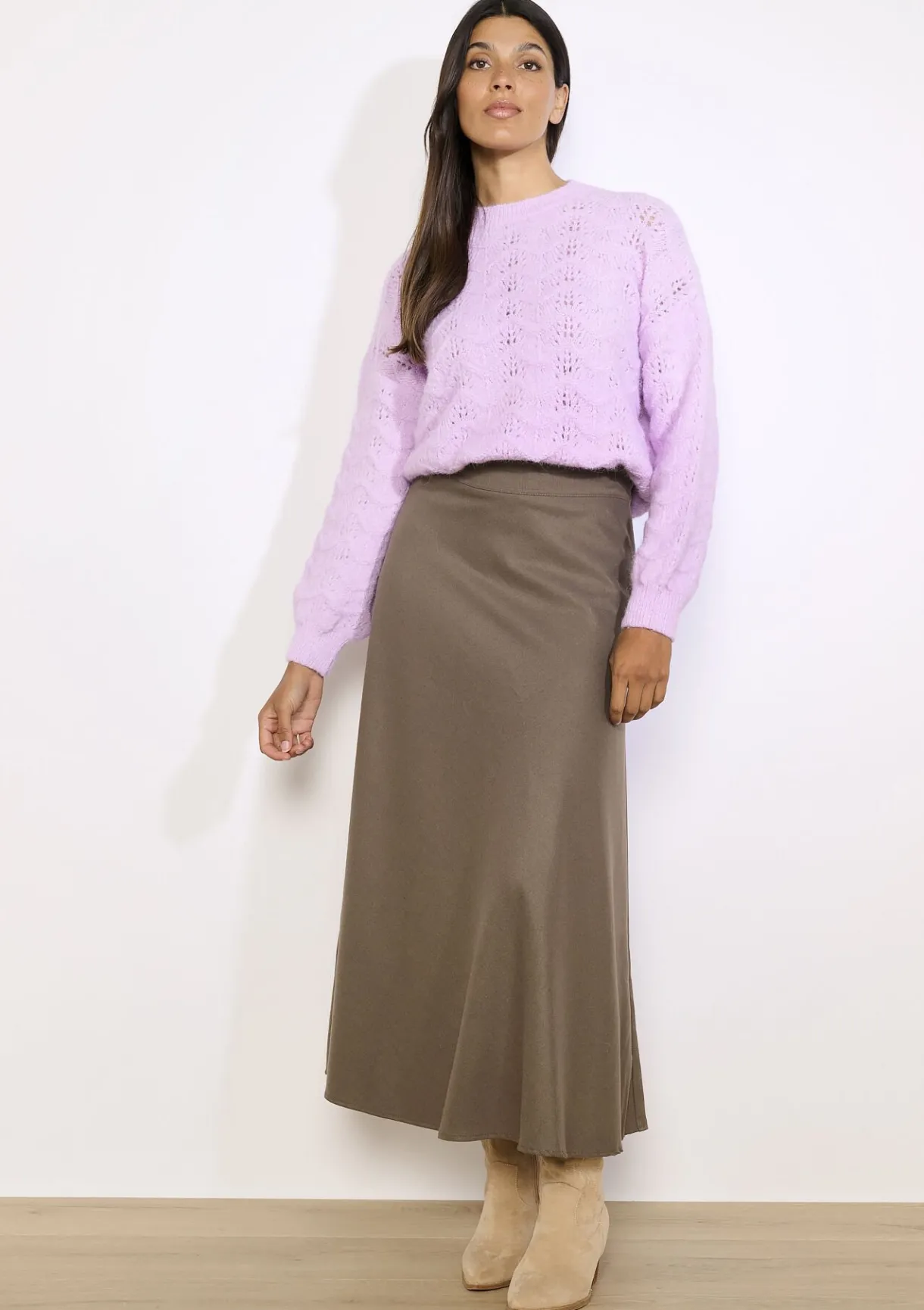 LolaLiza Flanellen maxirok- Rokken