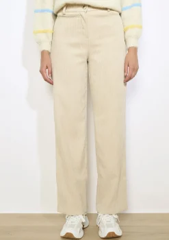 LolaLiza Flared broek in ribfluweel- Broeken