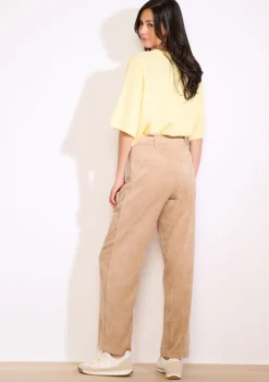 LolaLiza Flared broek in ribfluweel- Broeken