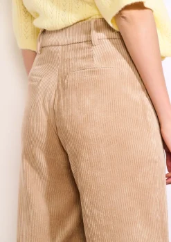 LolaLiza Flared broek in ribfluweel- Broeken
