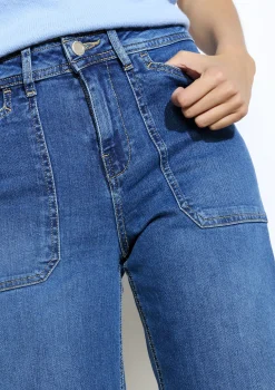 LolaLiza Flared jeans met hoge taille- Jeans